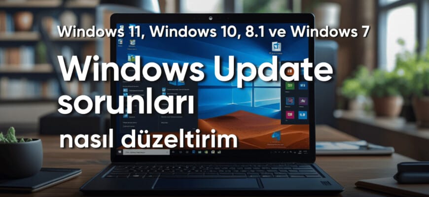 Windows Güncelleme Merkezi hatalarını nasıl düzeltirim.