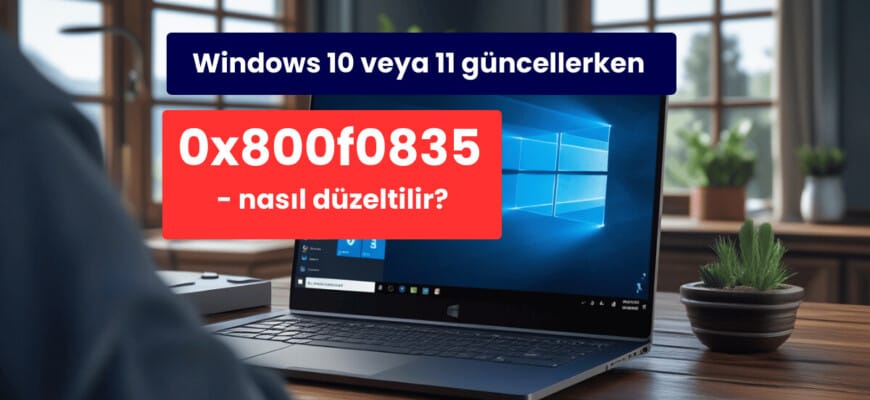 Windows Güncellemesi sırasında 0x800f0835 hatası nasıl düzeltilir